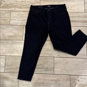 NYDJ Women's Straight Leg Jeans - Dark Blue